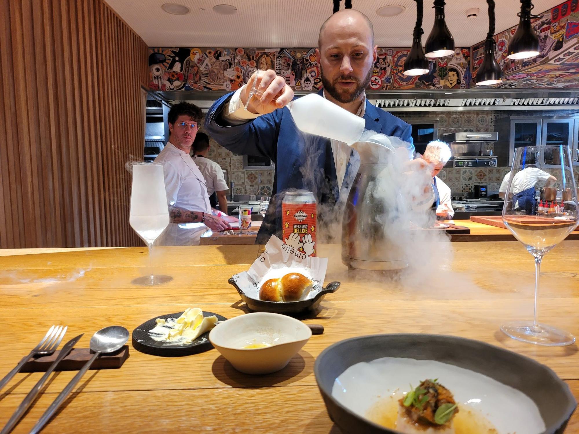 Paulo Airaudo und sein Team im Sterne-Restaurant Airaudo in San Sebastián