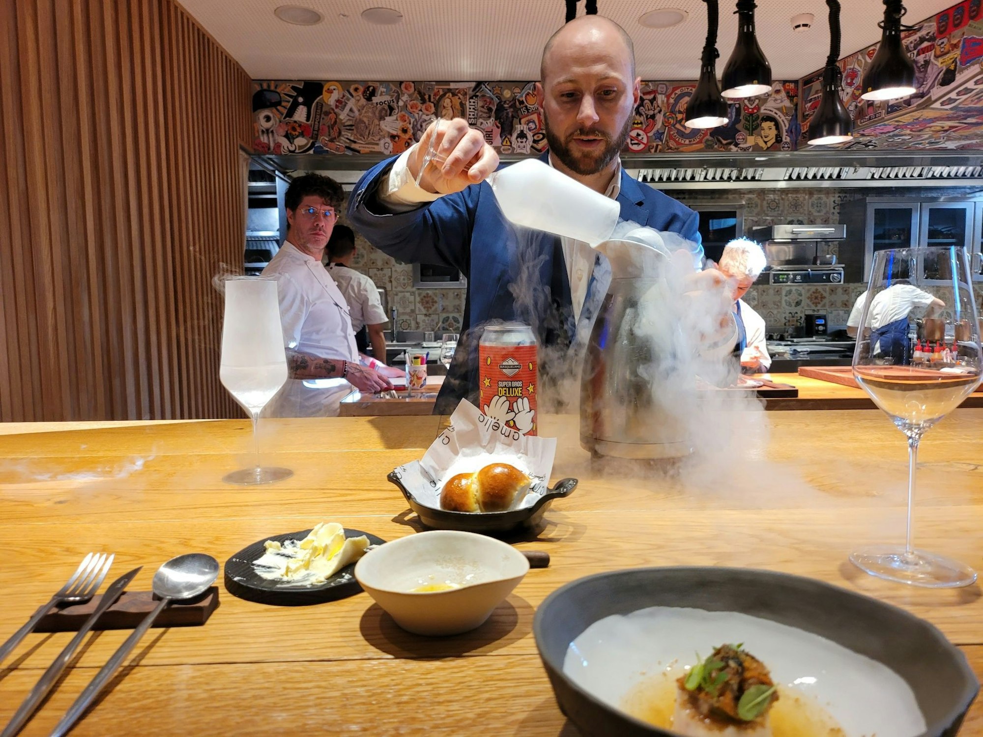 Paulo Airaudo und sein Team im Sterne-Restaurant Airaudo in San Sebastián
