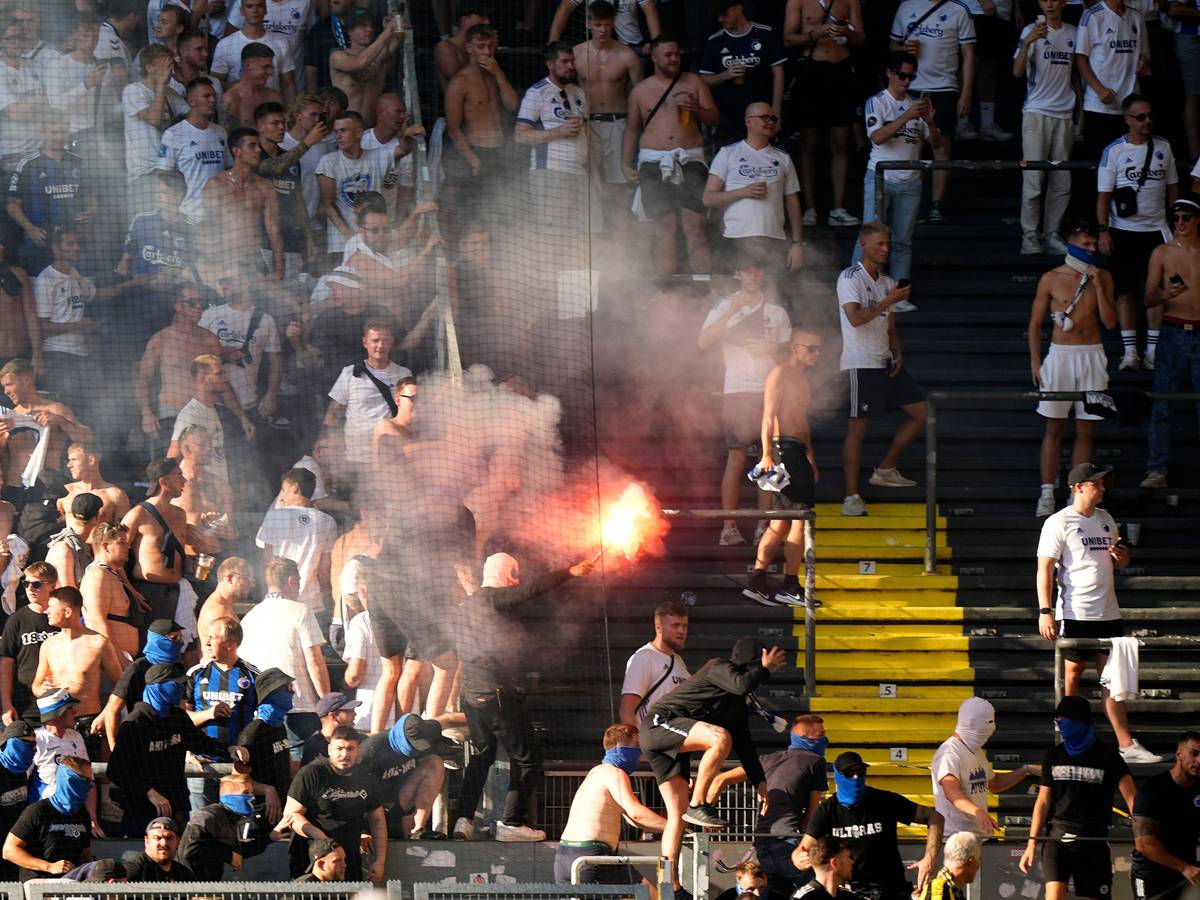 Fans des FC Kopenhagen liefern sich Scharmützel mit der Polizei und den Fans von Borussia Dortmund