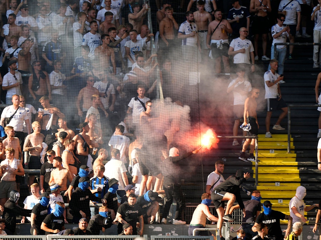 Fans des FC Kopenhagen liefern sich Scharmützel mit der Polizei und den Fans von Borussia Dortmund