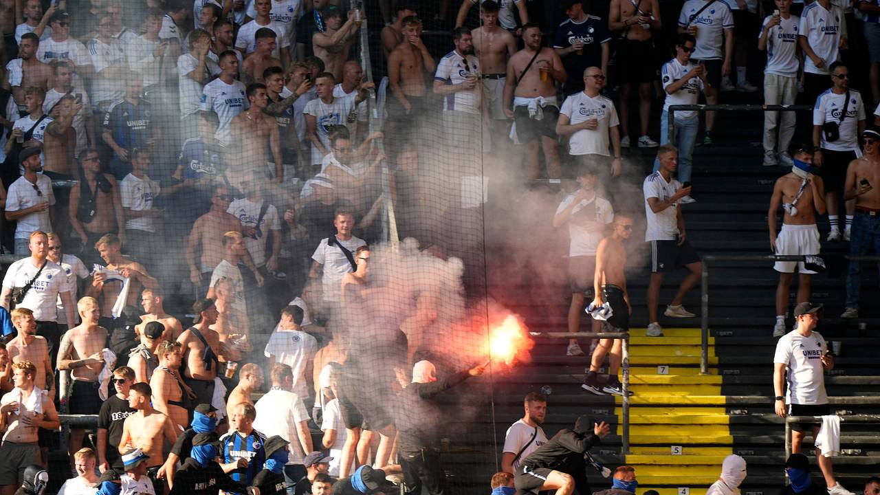 Fans des FC Kopenhagen liefern sich Scharmützel mit der Polizei und den Fans von Borussia Dortmund