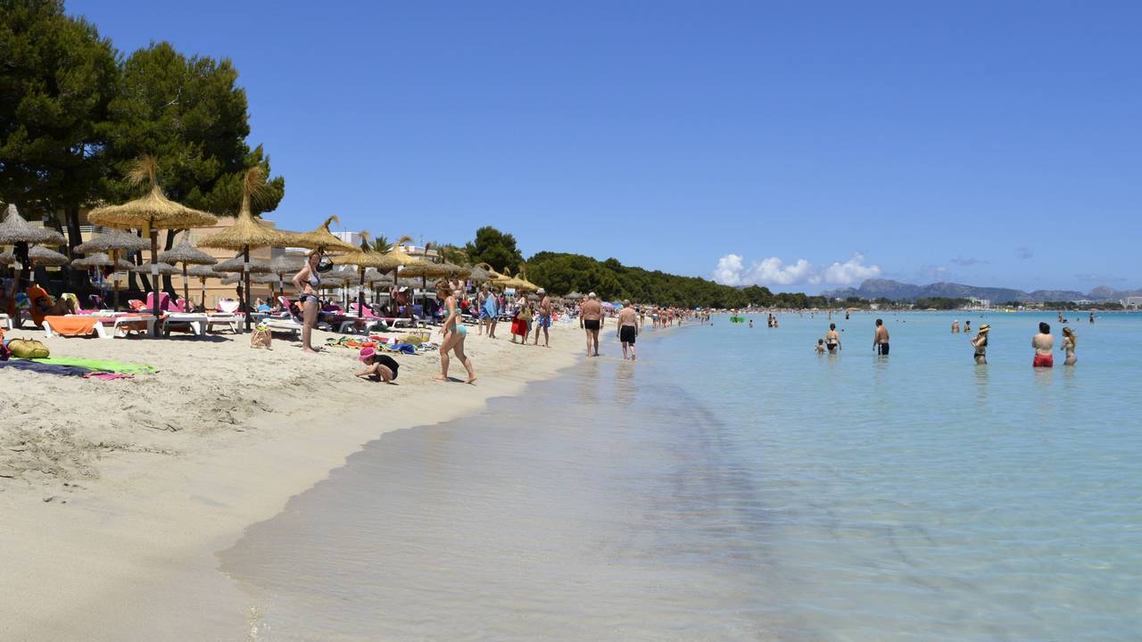 Ärger am belibten Strand an der Playa de Muro auf Mallorca (hier ein Archivfoto).