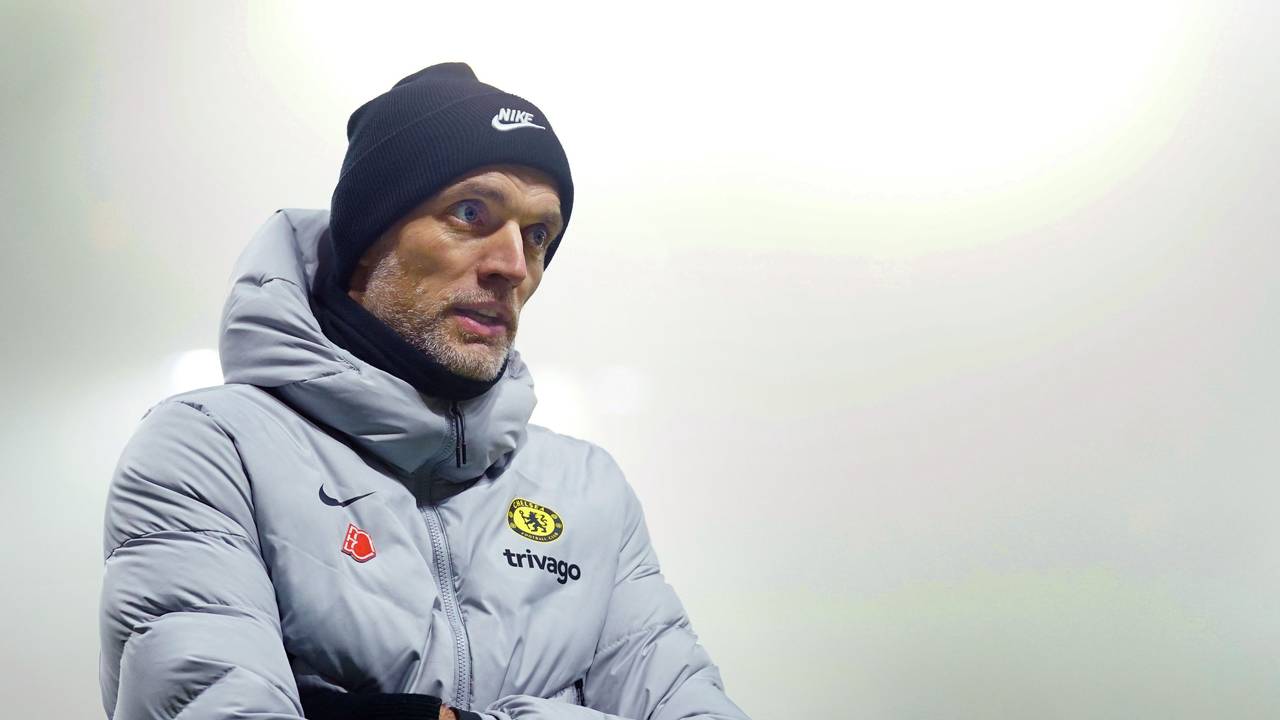 Thomas Tuchel, Ex-Trainer des FC Chelsea, steht an der Seitenlinie.