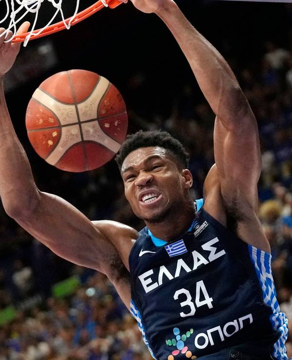 Giannis Antetokounmpo ist der Star des griechischen Nationalteams.