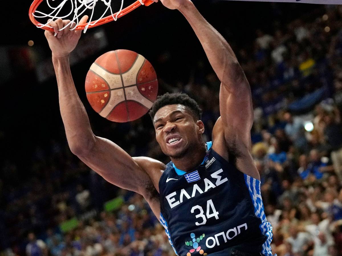 Giannis Antetokounmpo ist der Star des griechischen Nationalteams.