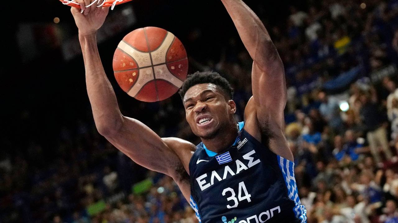 Giannis Antetokounmpo ist der Star des griechischen Nationalteams.