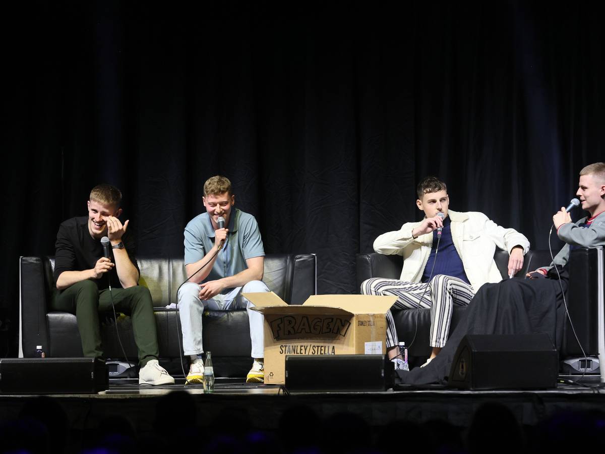 Die Comedygruppe 4 Feinde in der Lanxess-Arena.