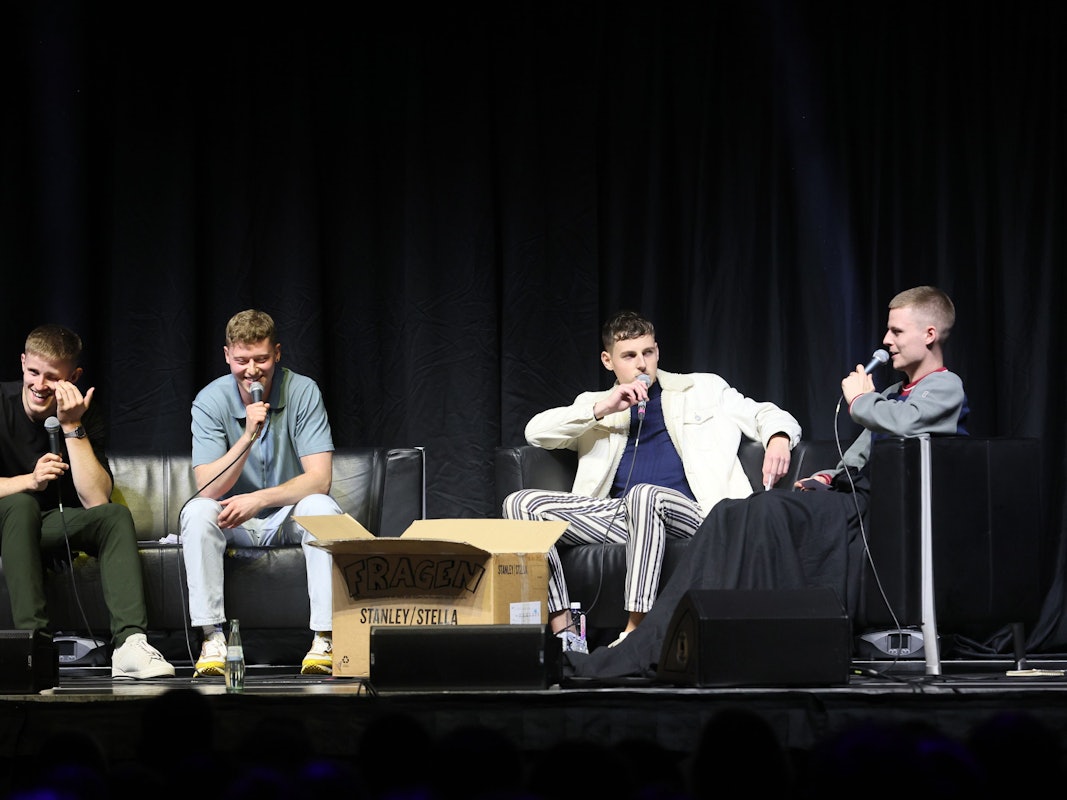 Die Comedygruppe 4 Feinde in der Lanxess-Arena.