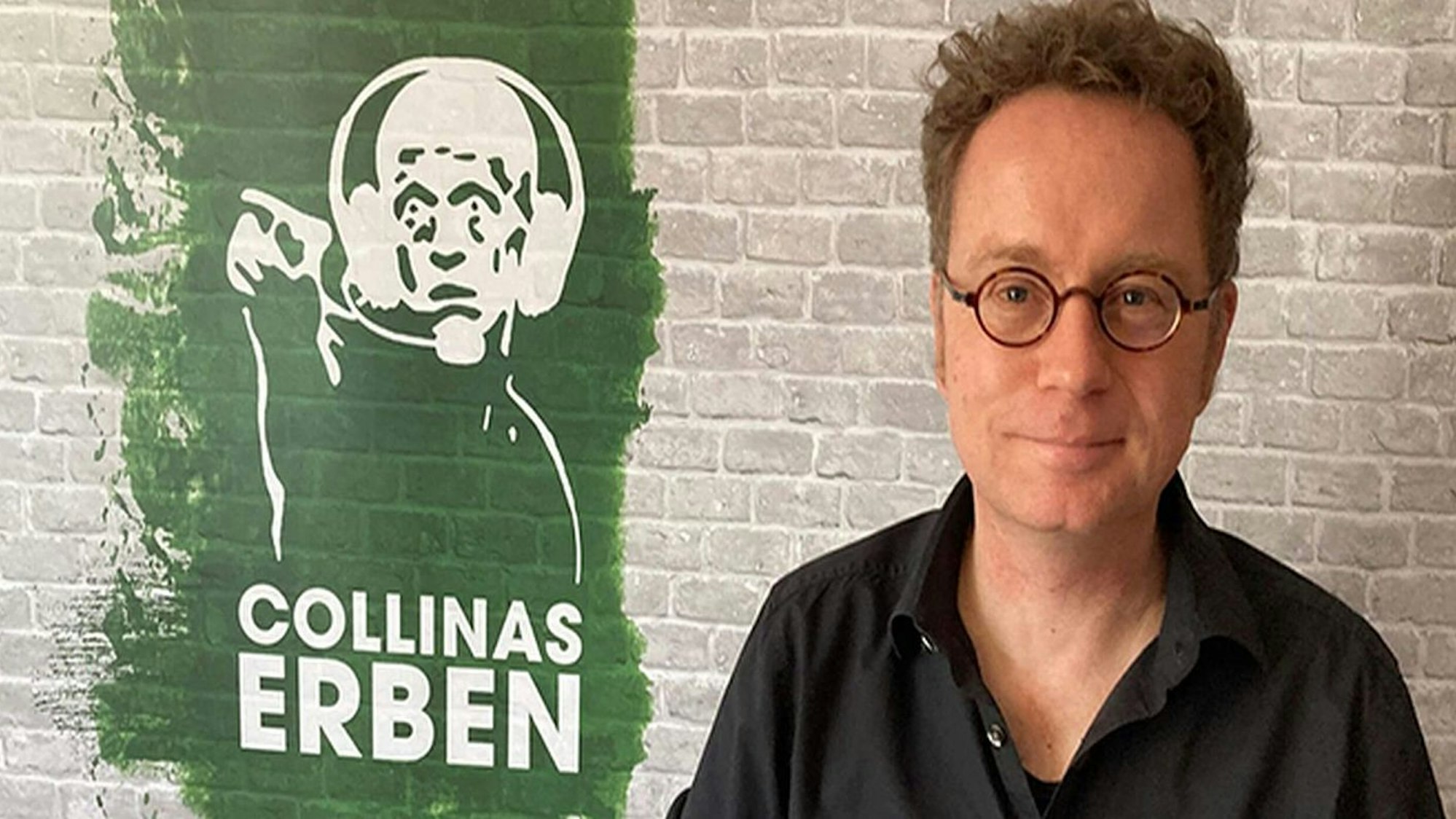 Alex Feuerherdt von „Collinas Erben“ in seinem Studio.