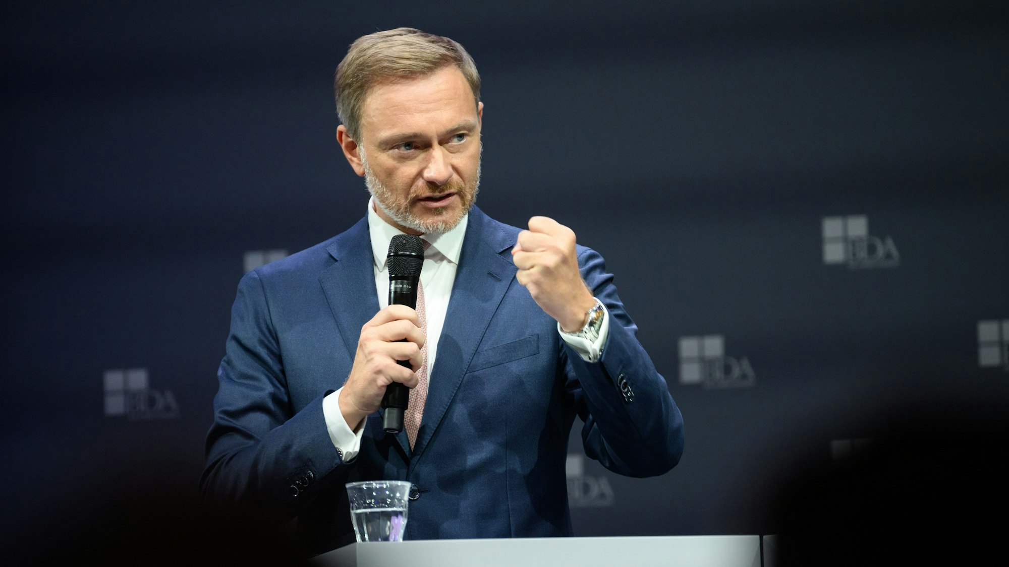 Finanzminister Christian Lindner (FDP) beim Deutschen Arbeitgebertag am 13. September 2022 in Berlin.