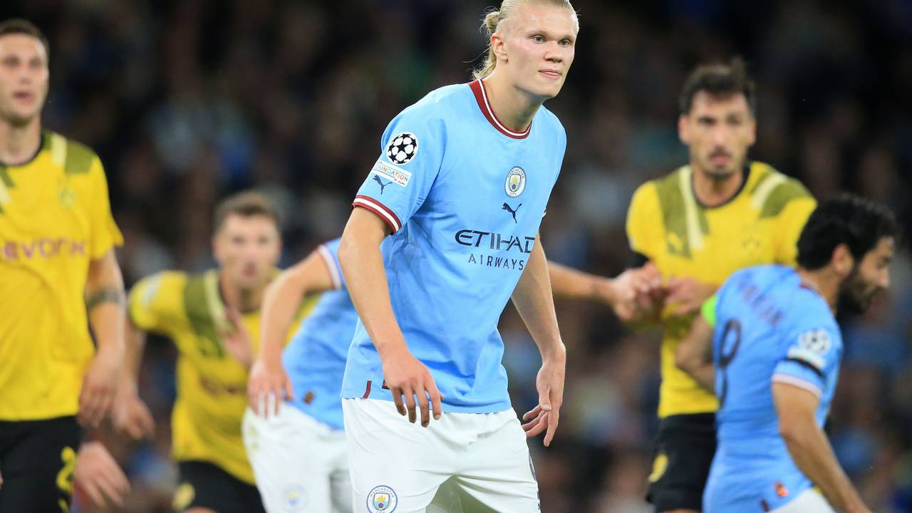 City-Stürmer Erling Haaland, hier am 14. September 2022 im Champions-League-Spiel gegen den BVB.