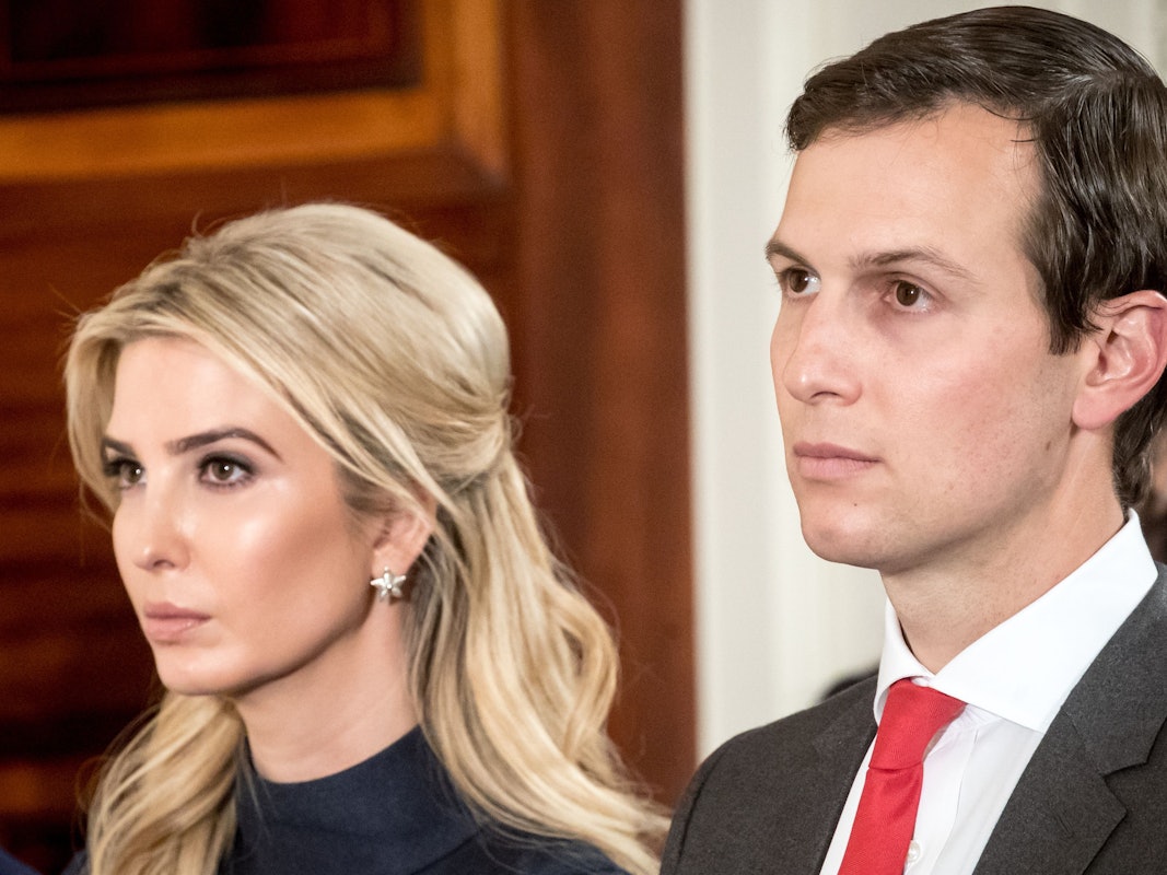 Ivanka Trump und Jared Kushner, aufgenommen am 17. März 2017.