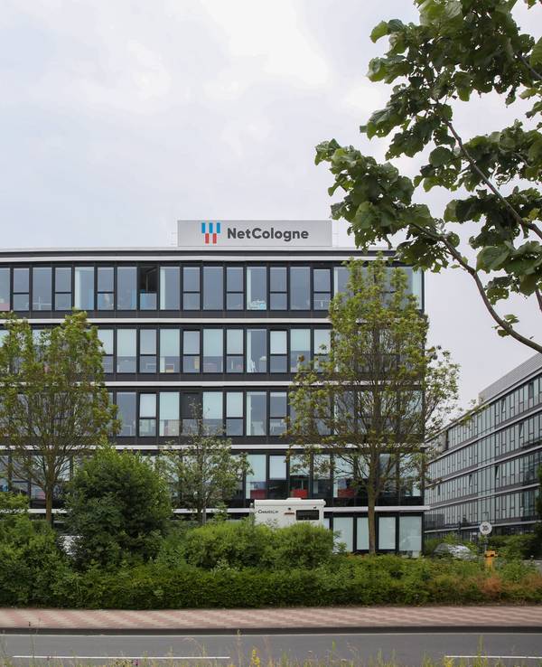 Die Hauptverwaltung von NetCologne am 24. Juni 2021
