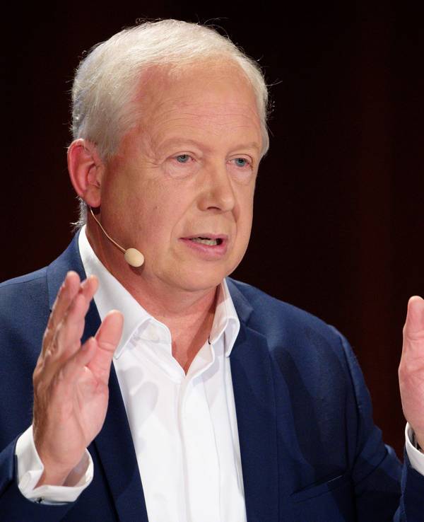 Tom Buhrow, aktueller ARD-Vorsitzender und WDR-Intendant, spricht während eines Pressegesprächs am 15. September 2022 in Köln.