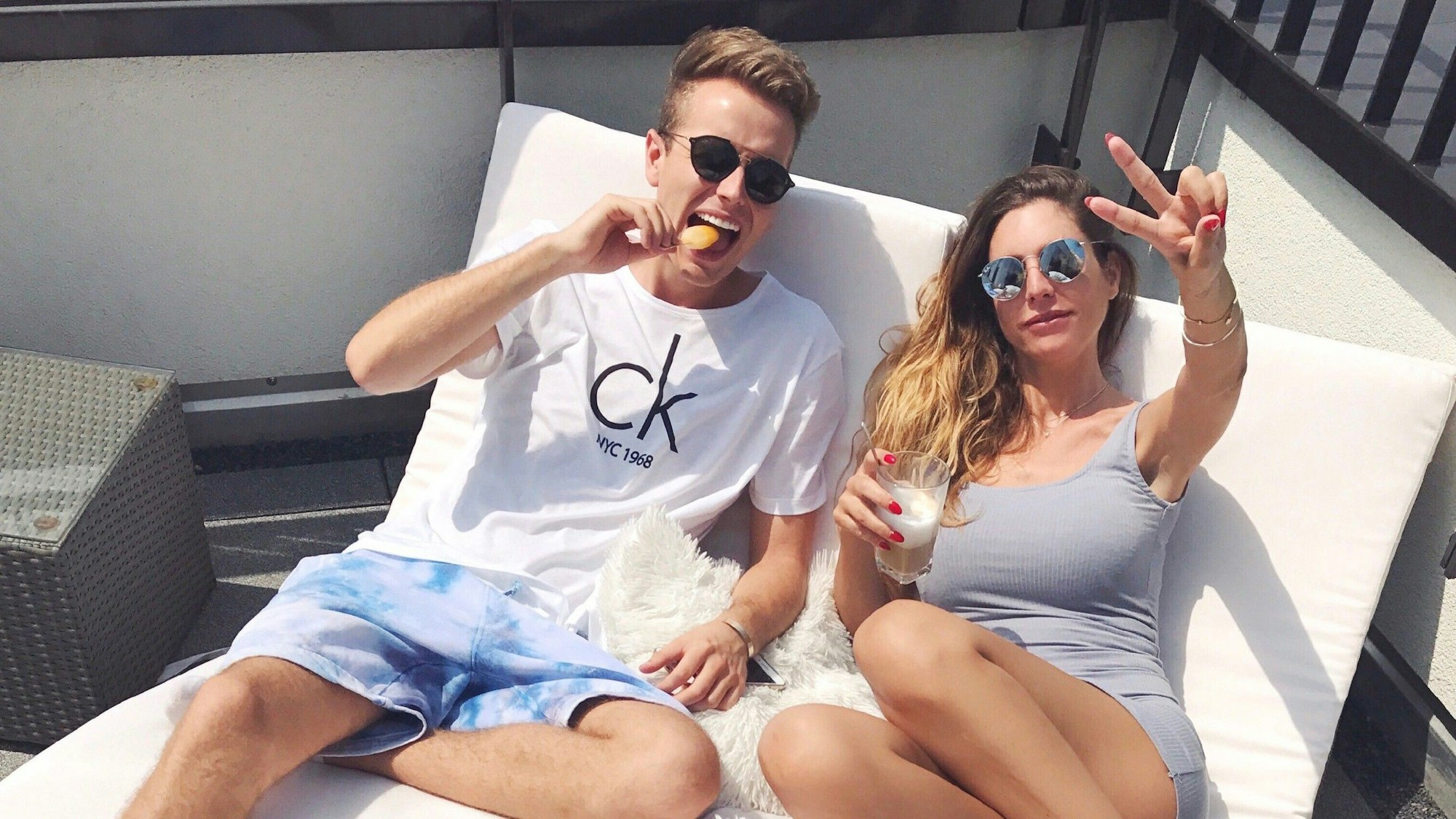 Julian Claßen und Bianca Schmitt. Die Geschwister sind ab Herbst 2022 bei RTL+ in einem gemeinsamen Podcast zu hören.