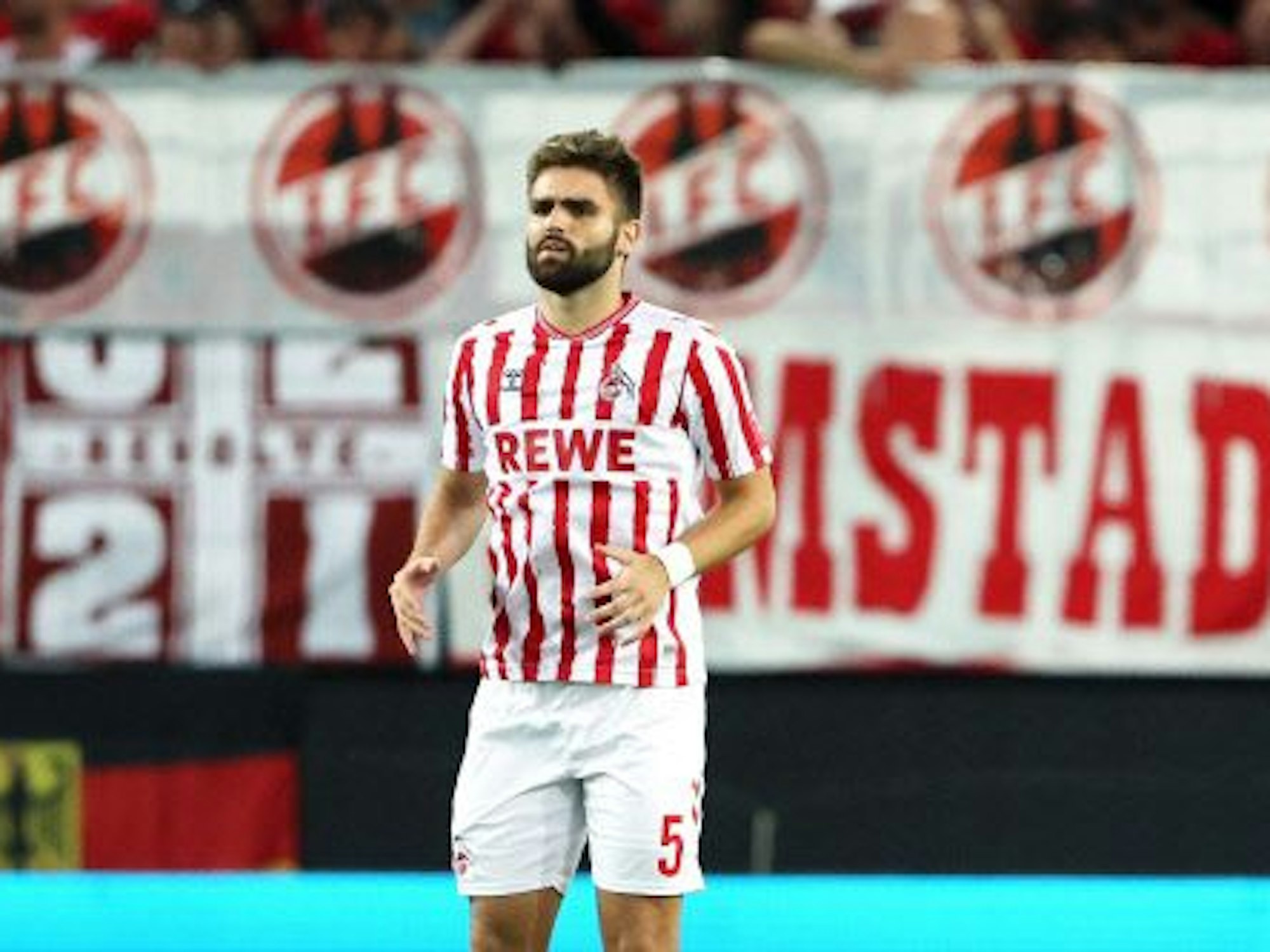 Nikola Soldo, hier bei seinem Debüt für den 1. FC Köln im Conference-League-Duell gegen den 1. FC Slovacko am 15. September 2022.