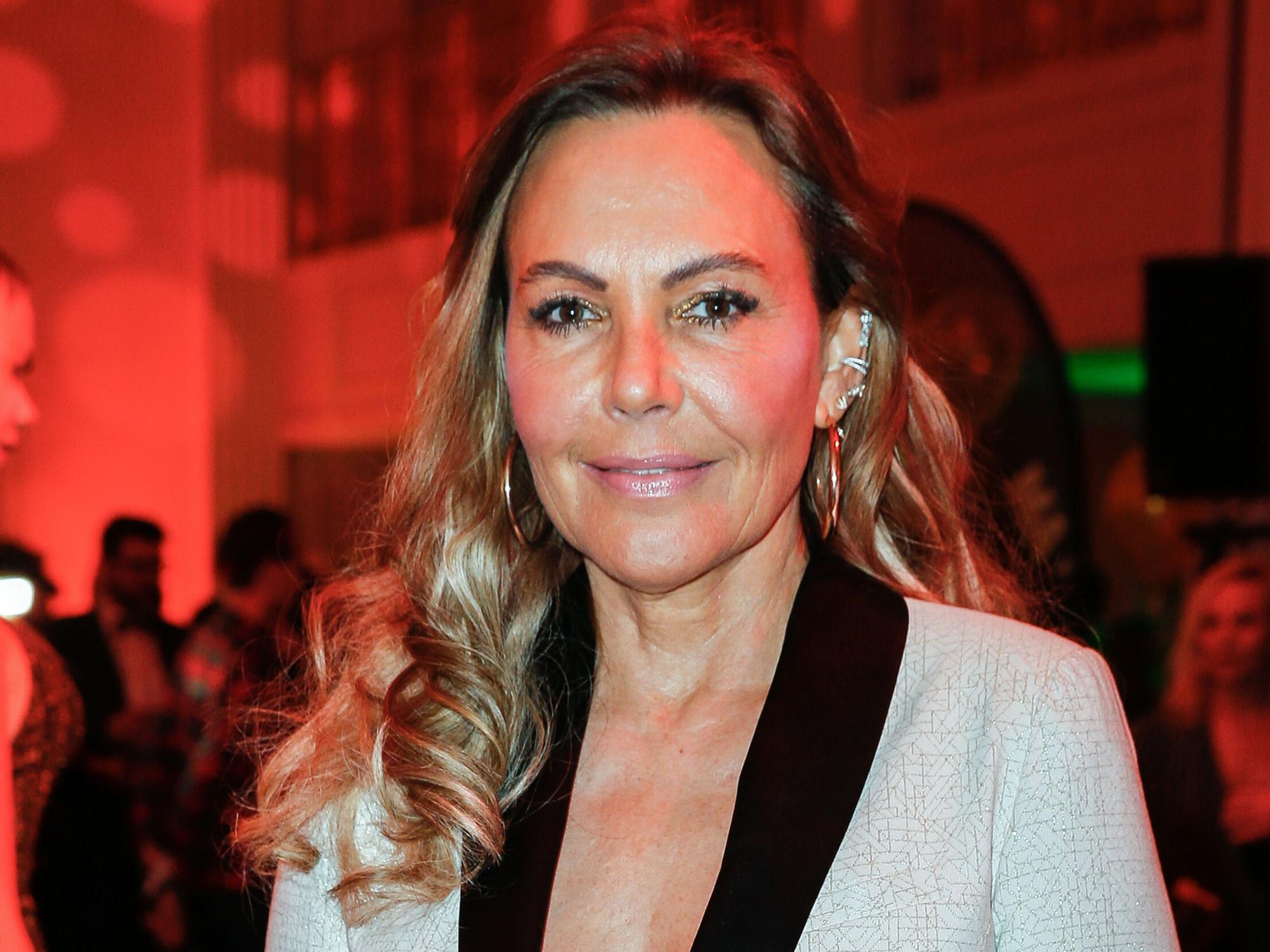 Natascha Ochsenknecht auf der Party von „Movie Meets Media“ im Hotel Adlon.