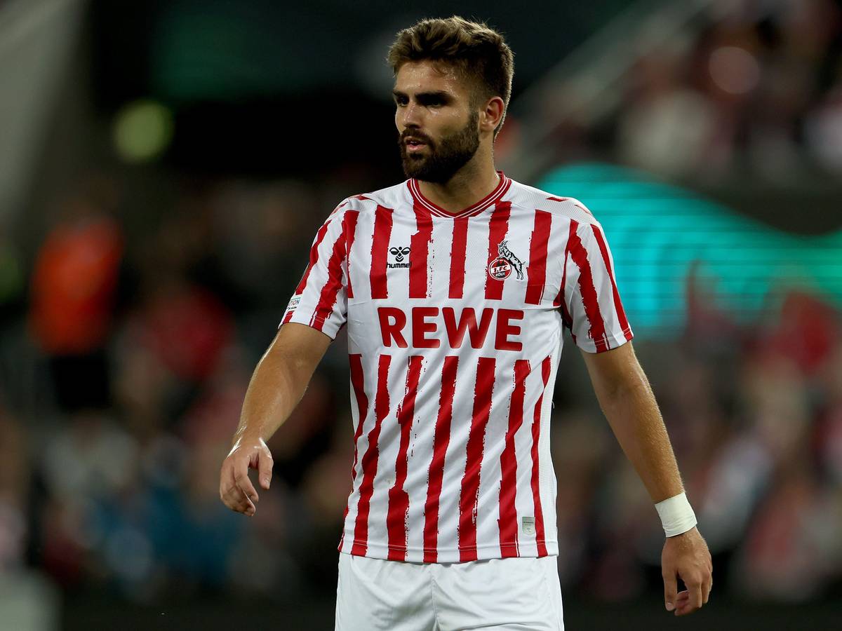 Kölns Nikola Soldo bei seinem Debüt gegen den 1. FC Slovacko.