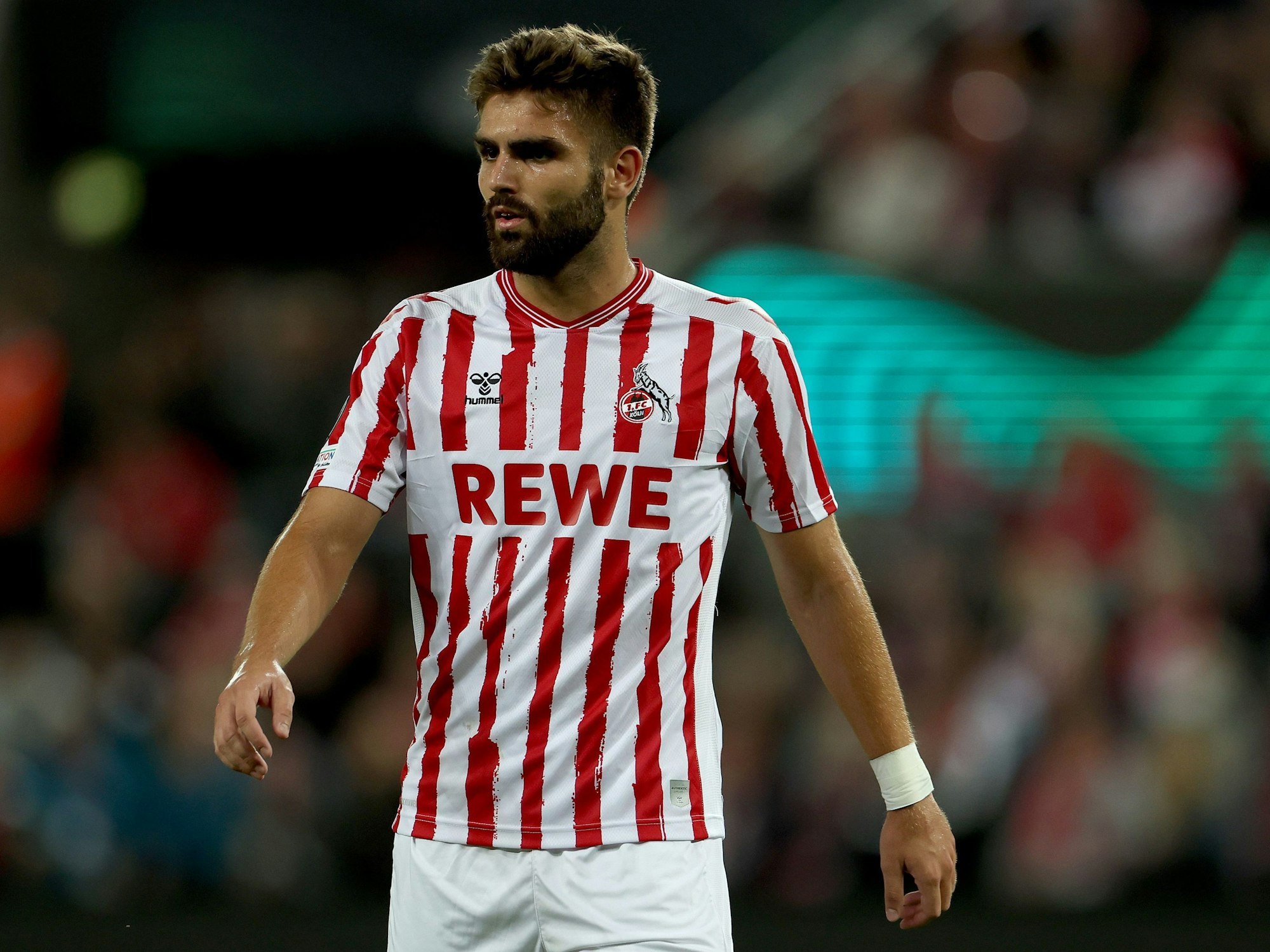 Kölns Nikola Soldo bei seinem Debüt gegen den 1. FC Slovacko.