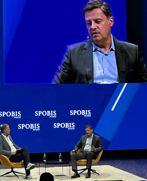 Ex-DFL-Chef Christian Seifert beim Spobis in Düsseldorf.
