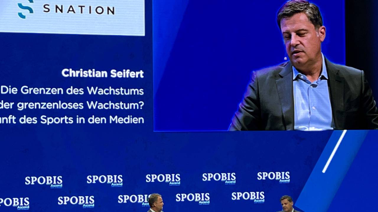 Ex-DFL-Chef Christian Seifert beim Spobis in Düsseldorf.