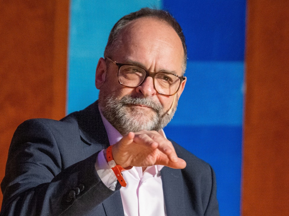 Beim Bodensee Business Forum (BBF) diskutiert Wenzel Michalski, Direktor der Human Rights Watch Germany, über die Fußball-WM.