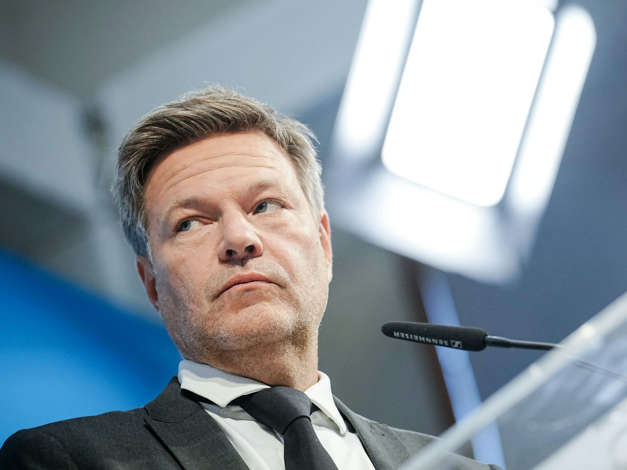 Robert Habeck (hier am 21.9.2022 in Berlin) hat sich erneut zur Gasumlage und zum Uniper-Rettungspaket geäußert.