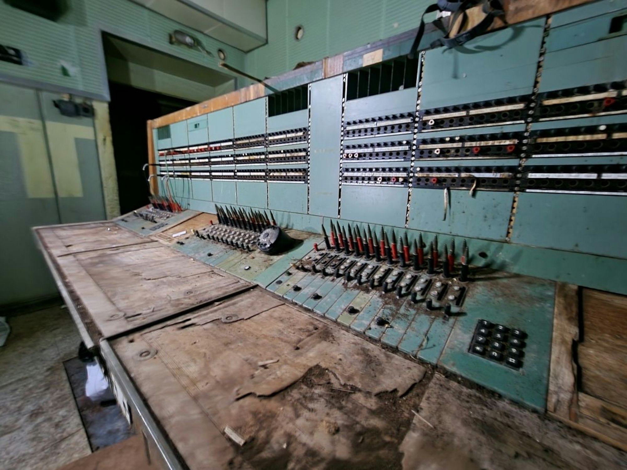 Die Schaltzentrale des Atombunkers.