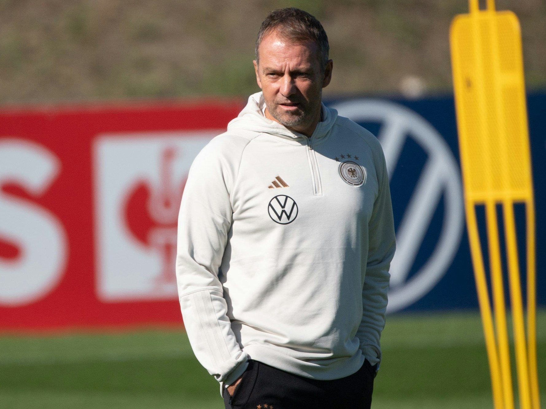Abschlusstraining, DFB-Campus: Bundestrainer Hansi Flick.