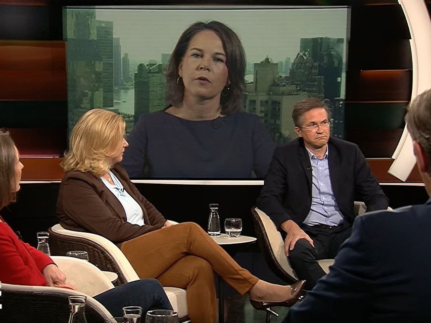 Außenministerin Baerbock spricht am 21. September bei "Lanz" über Putins "Krieg mit der Angst".