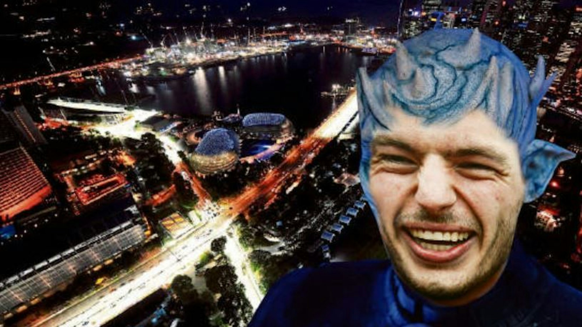 Formel-1-Herrscher Max
Verstappen will sich in Singapur zum Nachtkönig krönen.
Fotos: dpa, imago