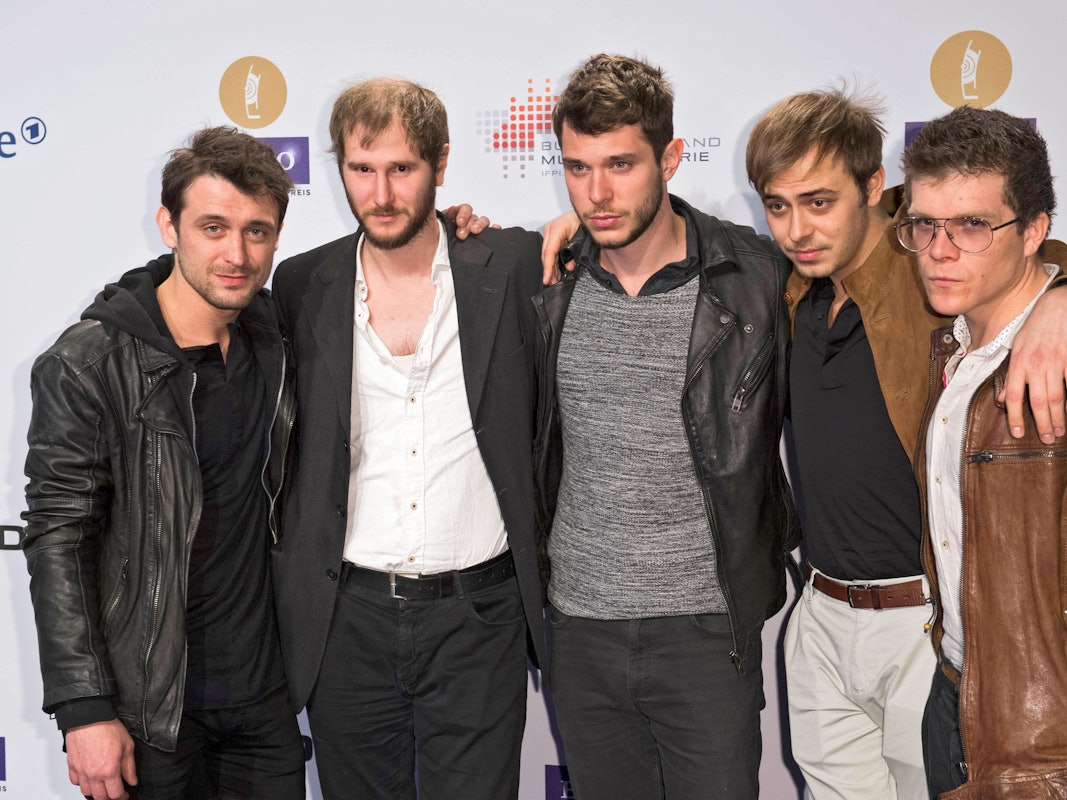 Manuel Christoph Poppe, Michael Marco Fitzthum, Christian Hummer, Reinhold Weber, Lukas Hasitschka posieren für ein Foto.