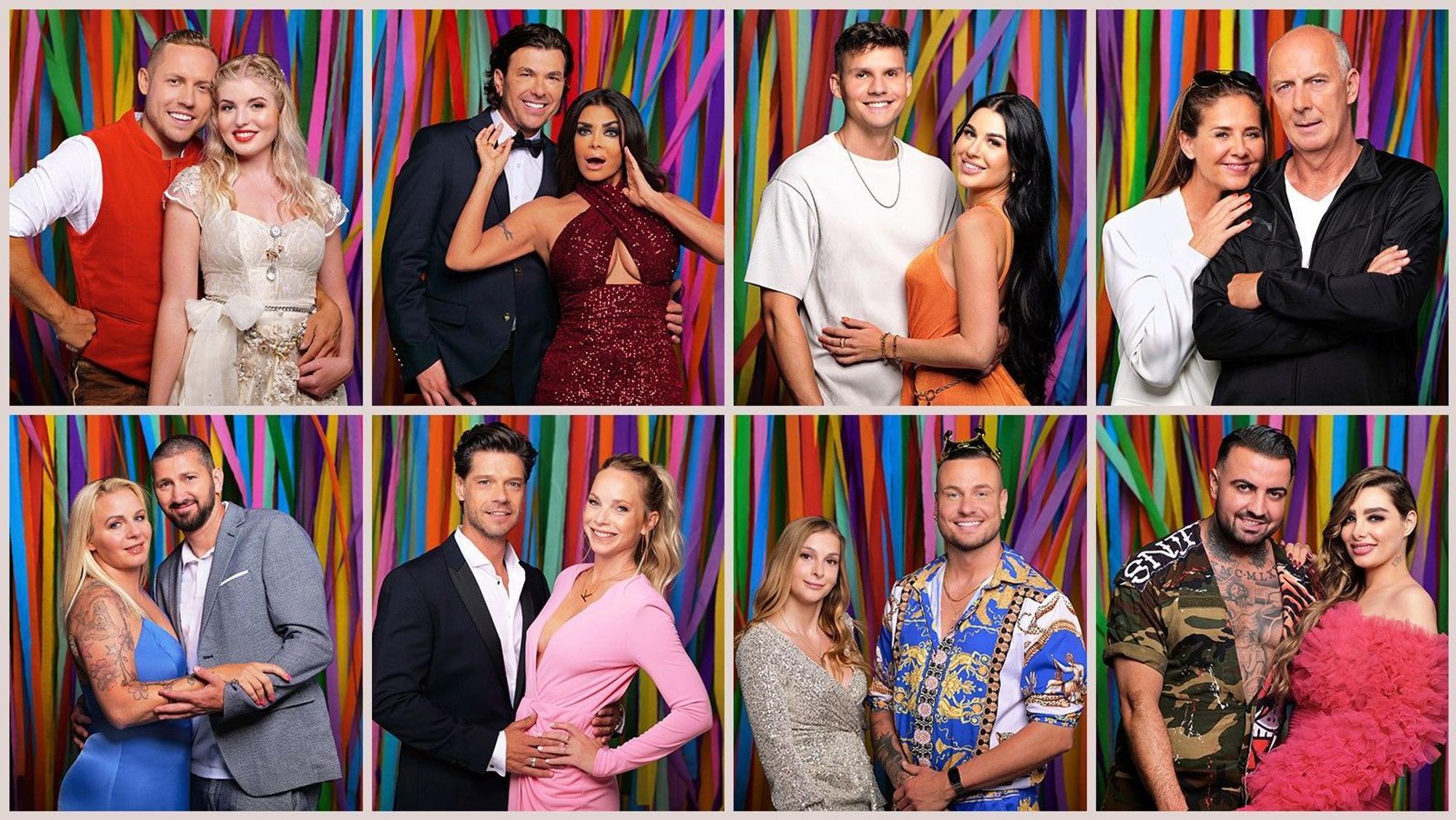 Die Paare aus dem Sommerhaus der Stars 2022 sorgen bei den Fans für reichlich Gesprächsstoff auf Social Media.