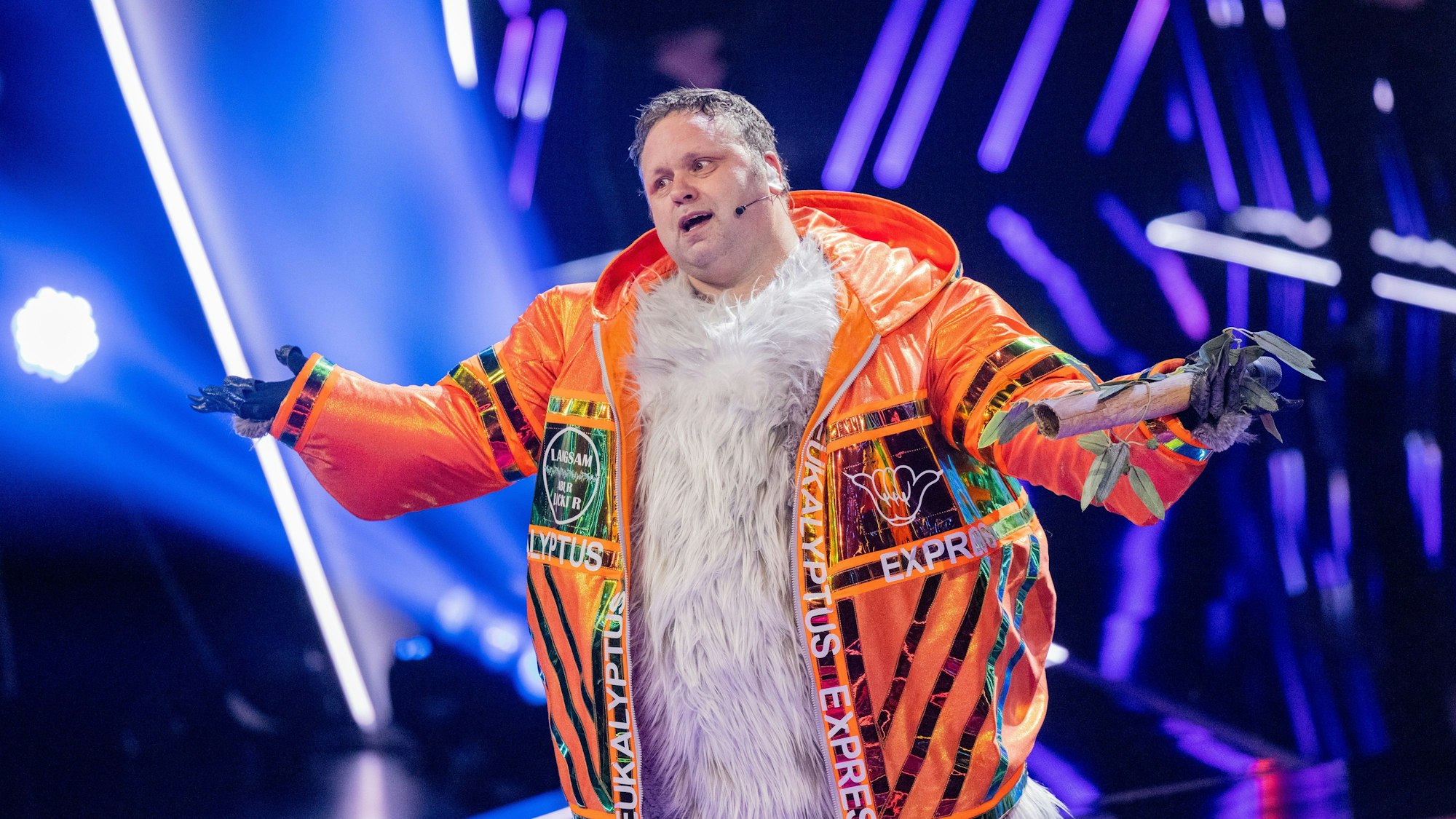 Paul Potts, in der ProSieben-Show „The Masked Singer“ hat sein Koala-Kostüm abgegelgt.