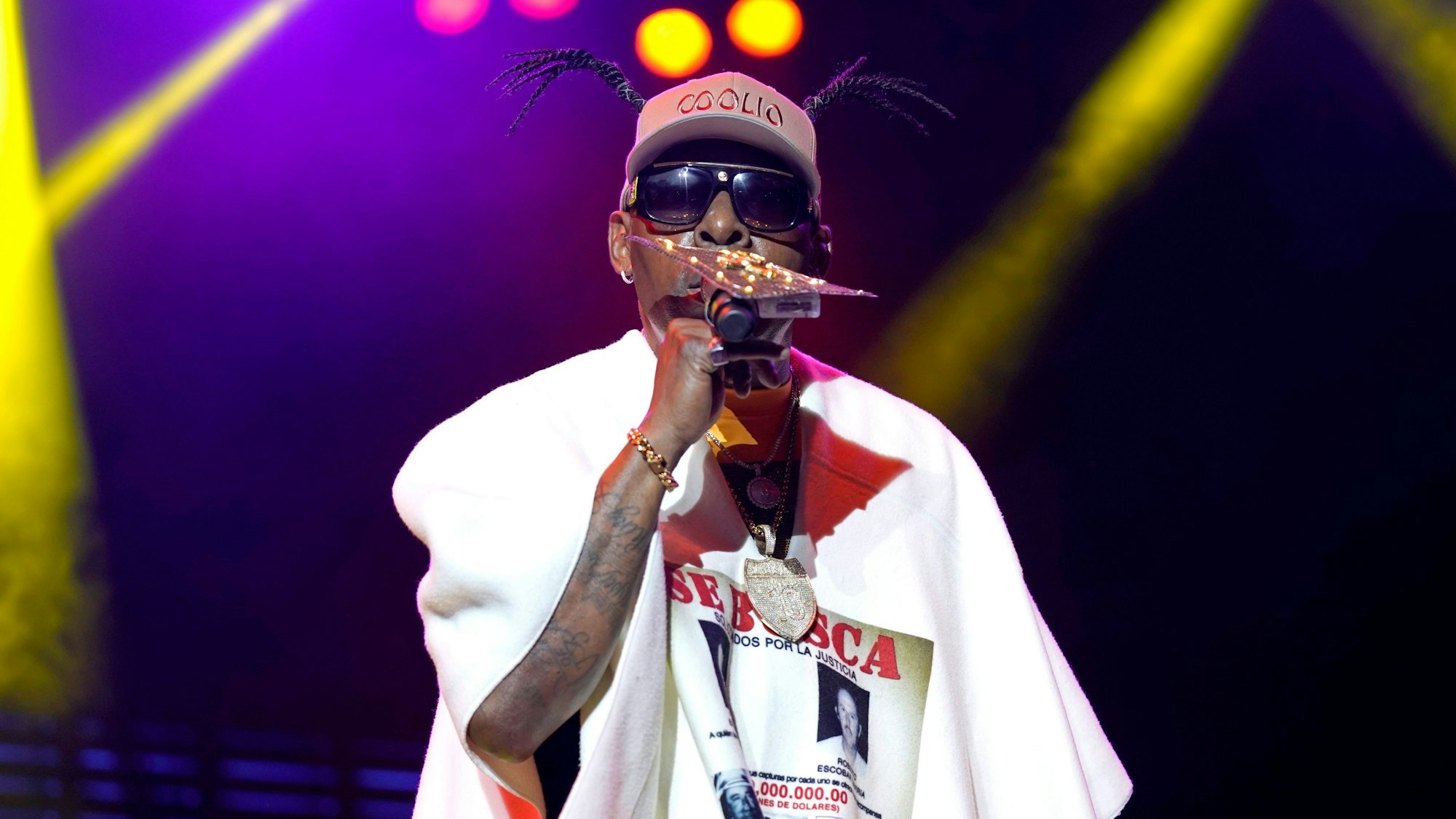 Coolio am 8. August 2022 in der US-Stadt Aurora im Rahmen der „I Love The 90's“-Tour.