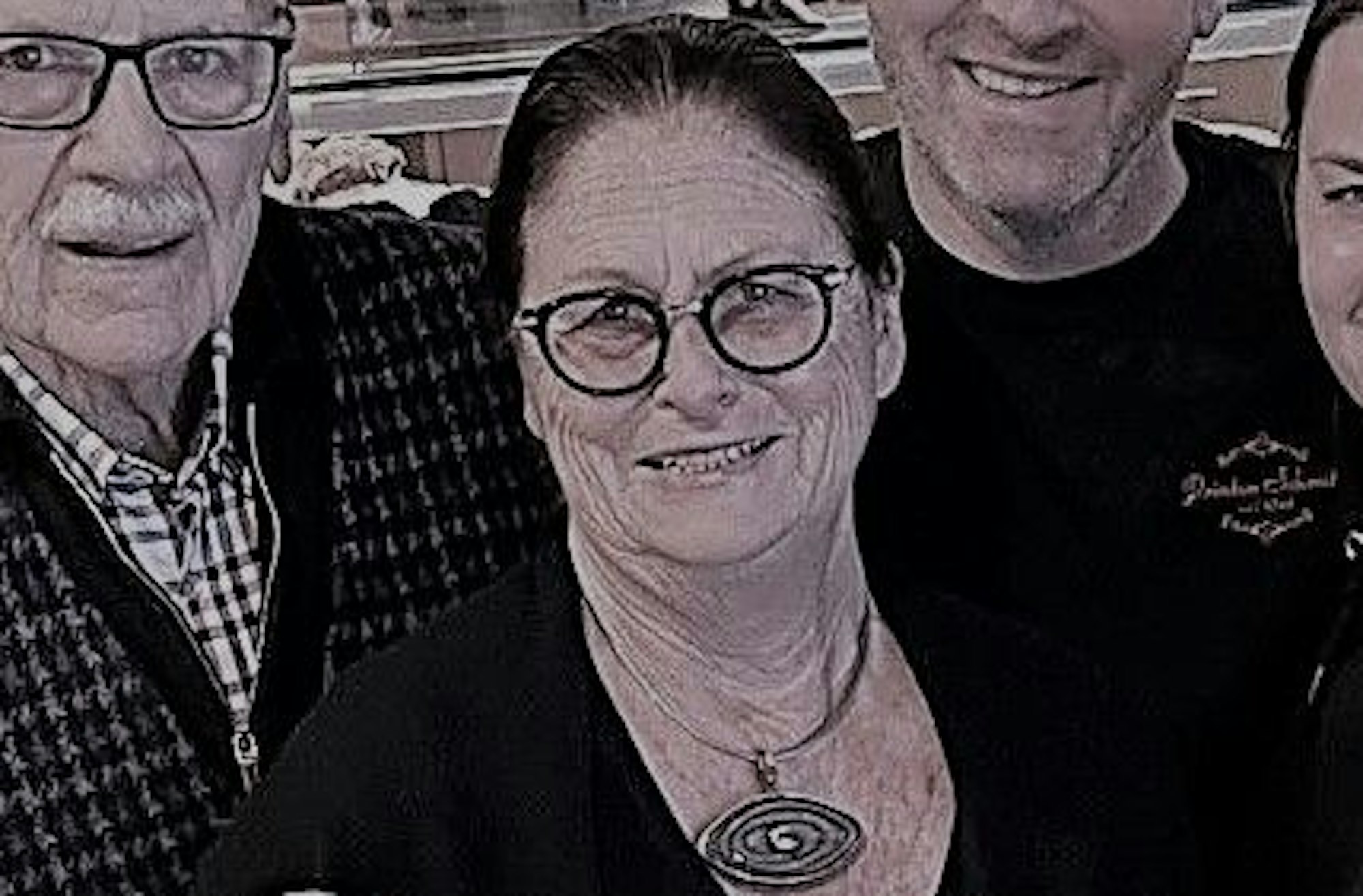 Familie Schmitz von Cafe Printen Schmitz: Josef, Ingrid Josef, Simone und Vivienne Schmitz (v.l.); Ingrid Schmitz ist im Alter von 83 Jahren verstorben.
