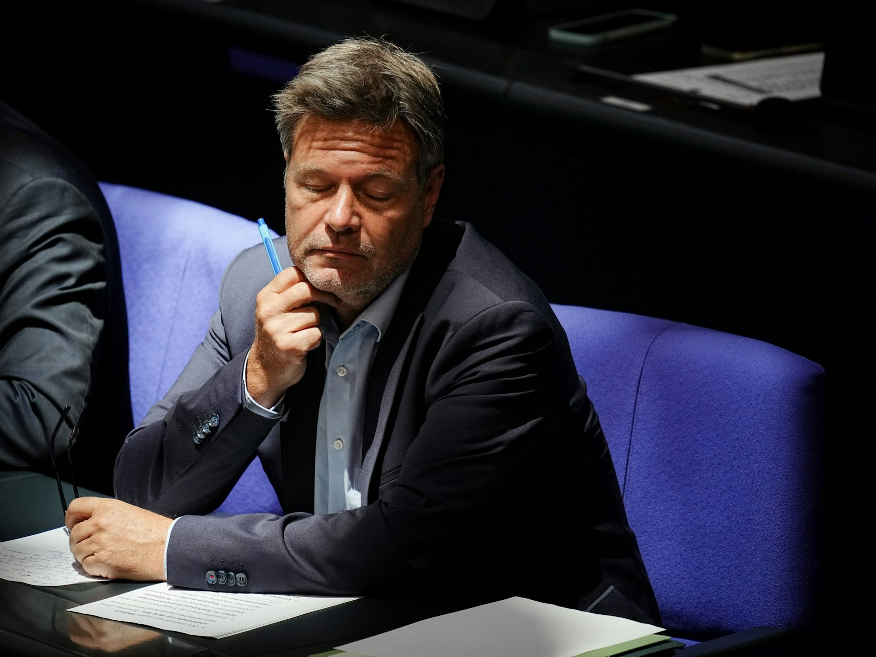 Robert Habeck am 22. September 2022 im Bundestag.