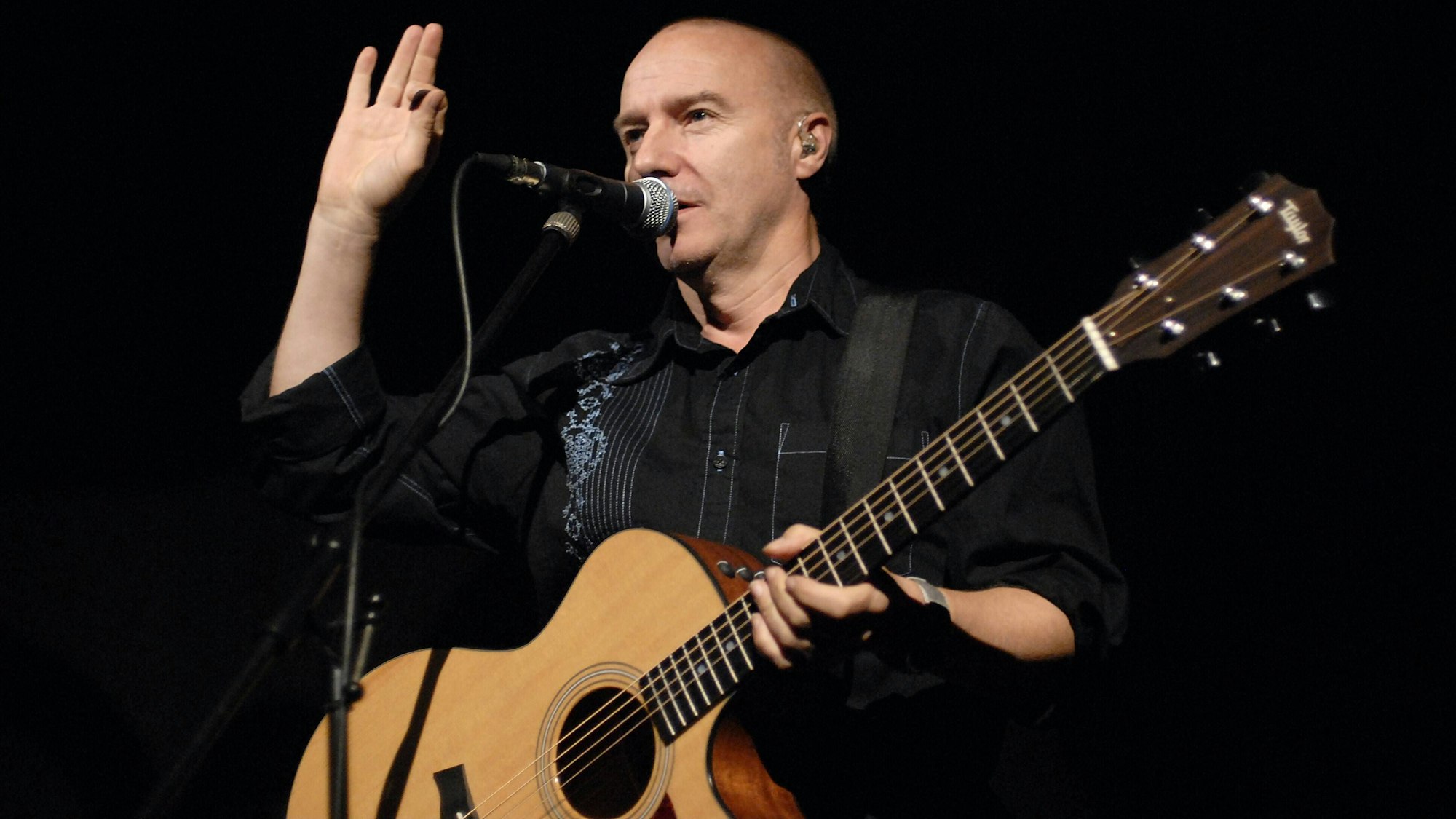 Sänger Midge Ure in der Berliner Passionskirche.