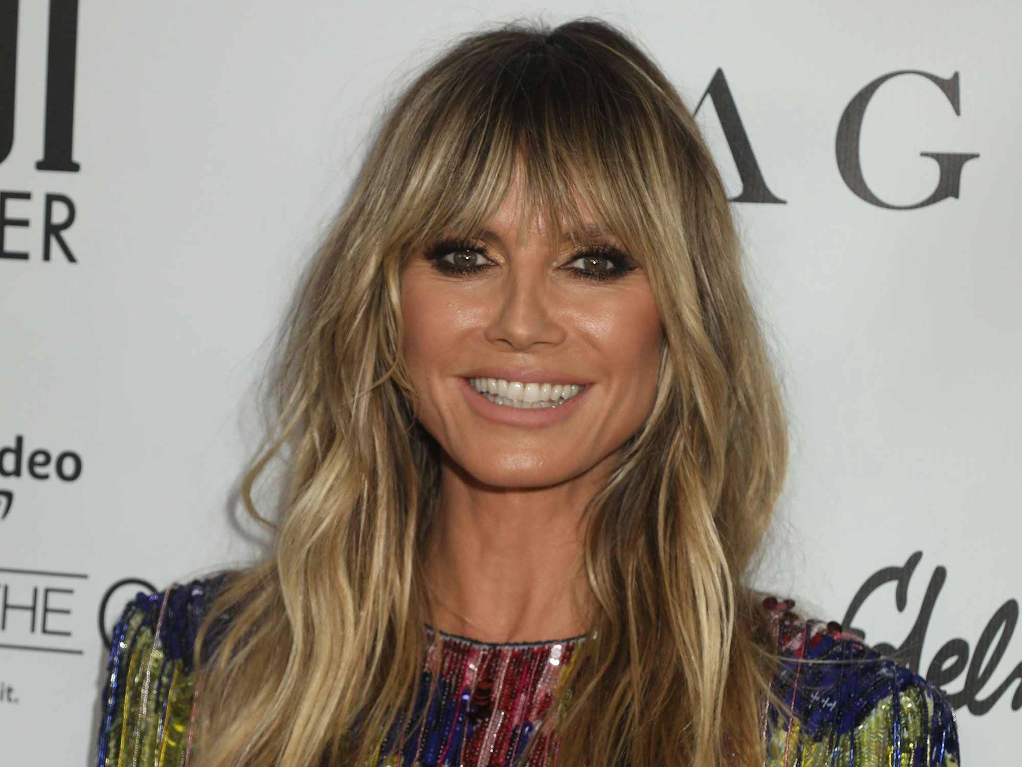 Model, Moderatorin und Unternehmerin Heidi Klum besucht die 9. Fashion Media Awards von The Daily Front Row im Rainbow Room am Rockefeller Plaza