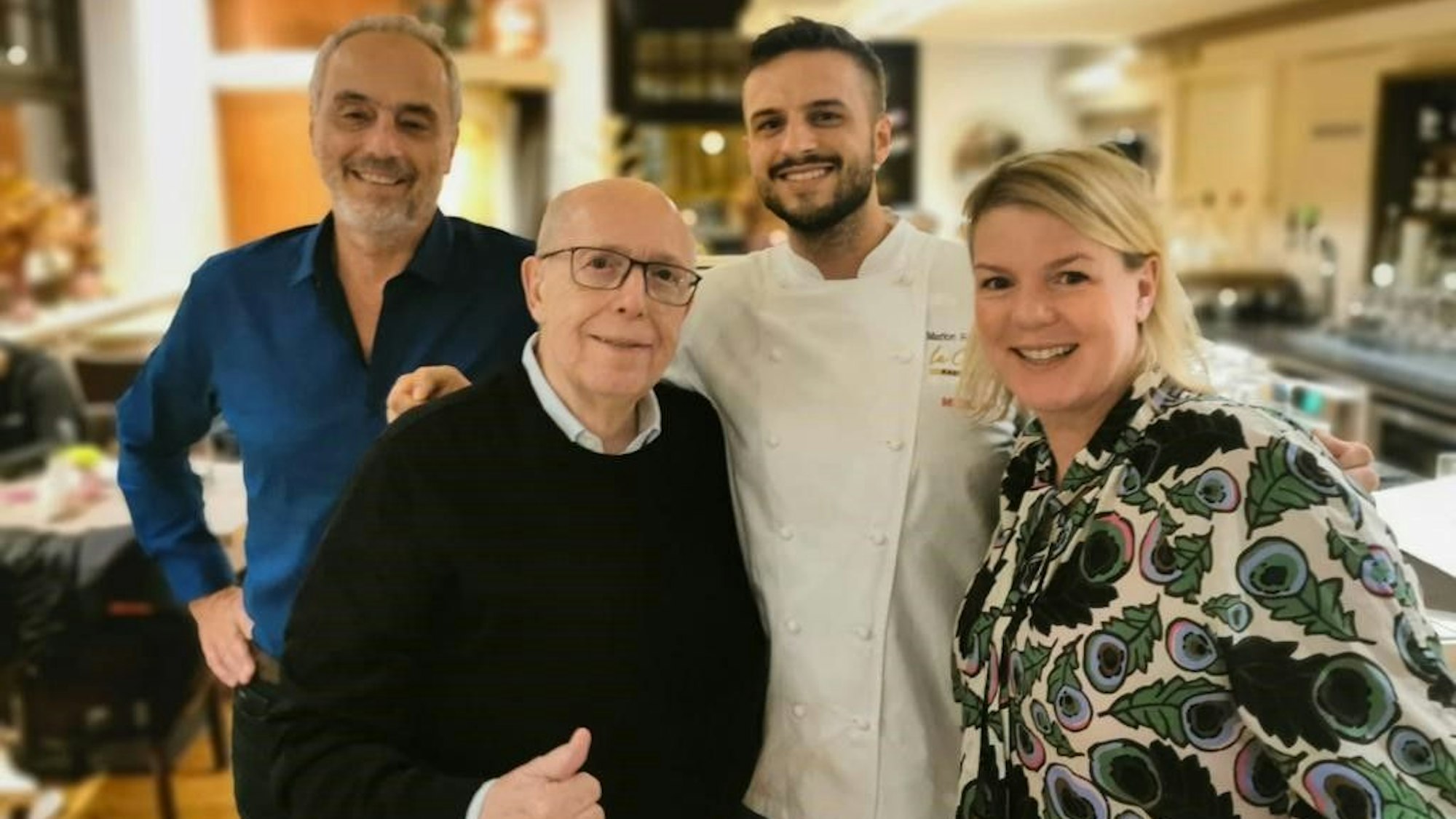 Christian Rach, Reiner Calmund und Mirja Boes zu Gast bei Sterne-Koch Marlon Rademacher.