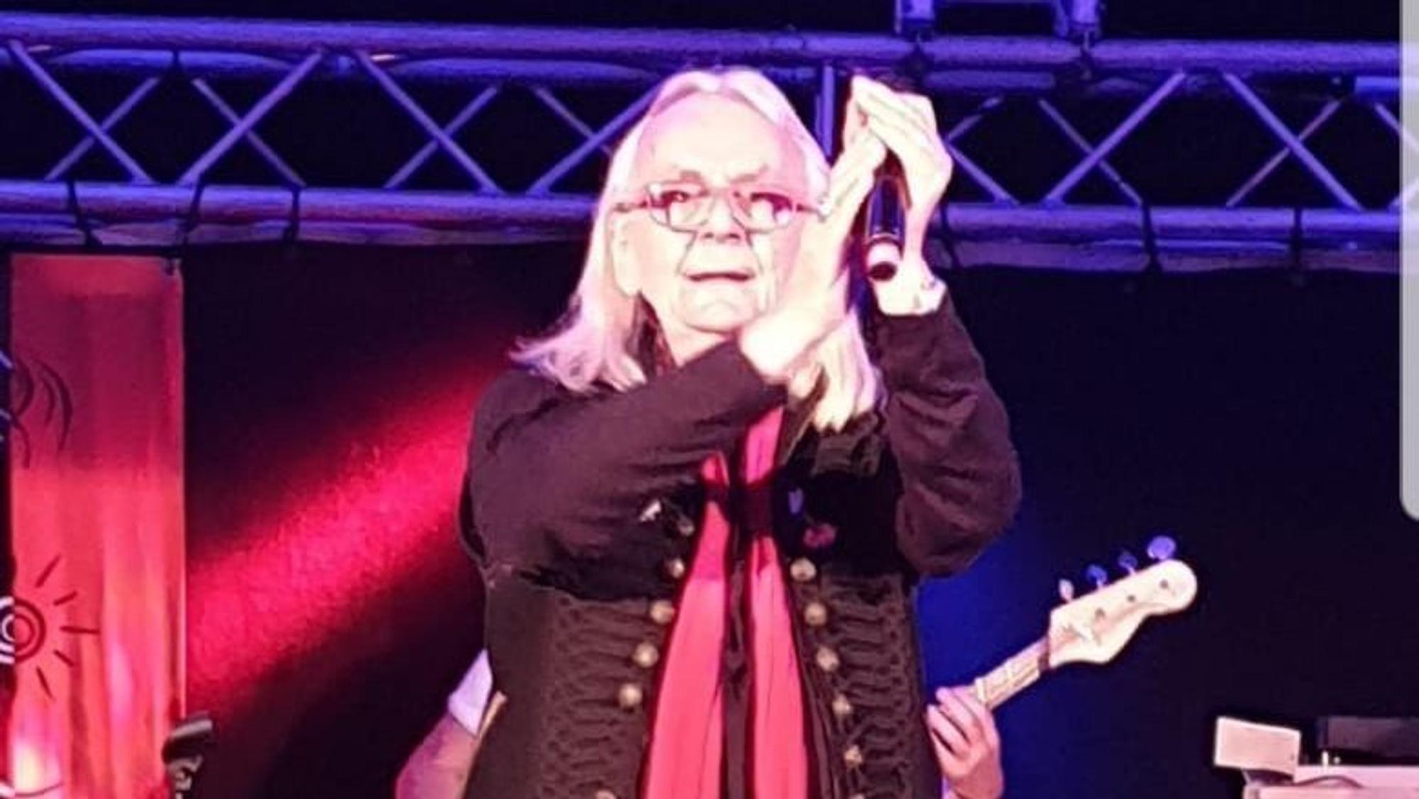Hans Heiliger bei einem Konzert 2019.