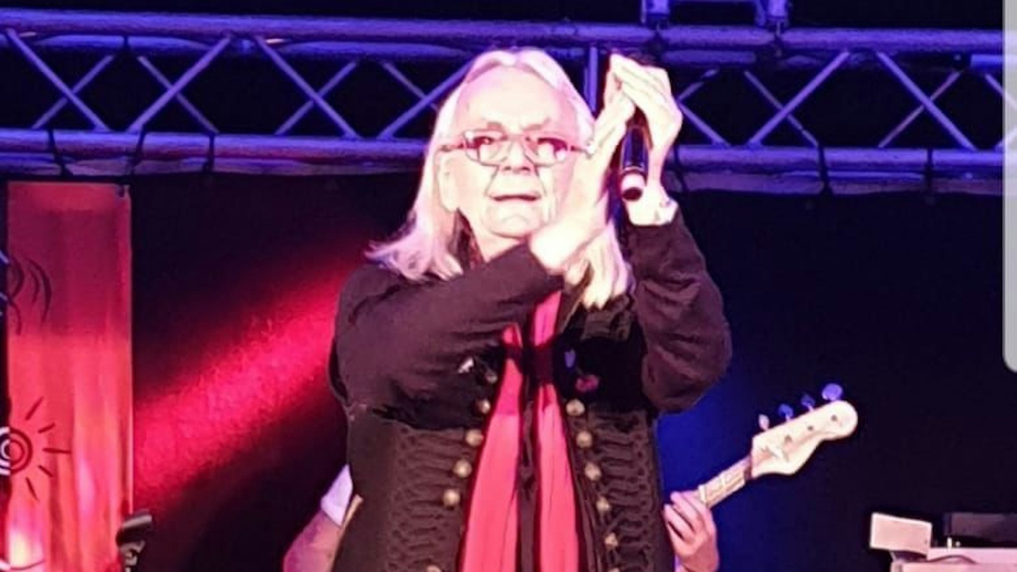 Hans Heiliger bei einem Konzert 2019.