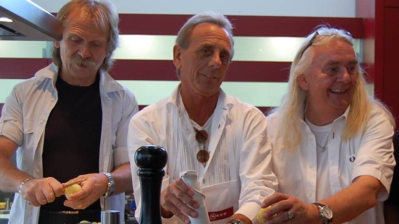 2016: Henning Krautmacher, Erry Stoklosa und Hans Heiliger (v.l.) bei einem Küchen-Event.