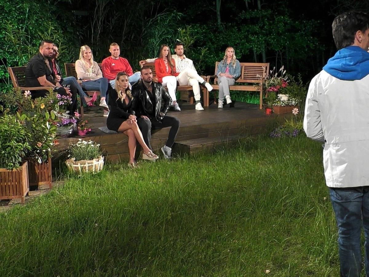 „Sommerhaus“-Kandidat Stephen Dürr während der Nominierung.