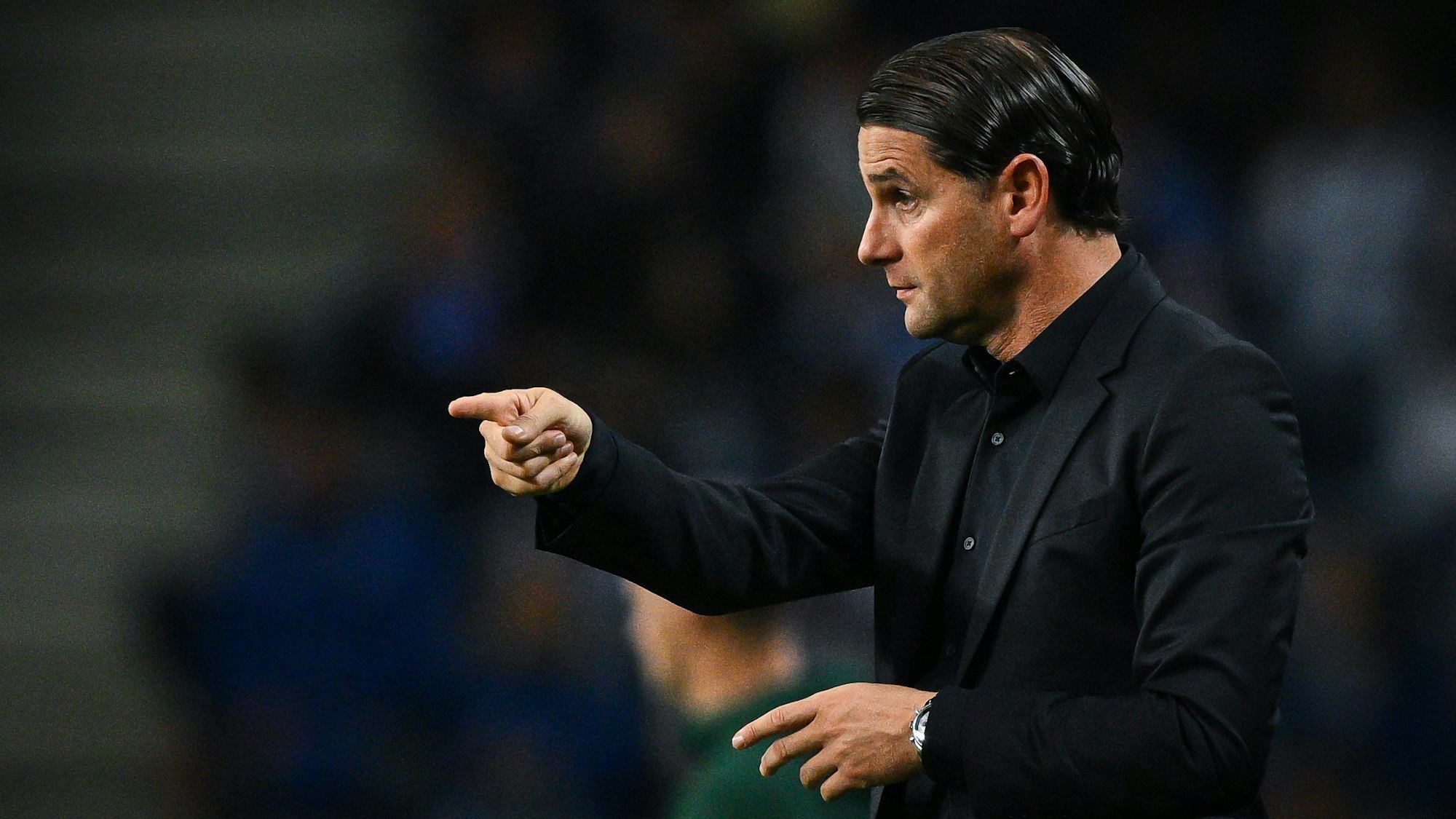 Gerardo Seoane gibt Anweisungen.