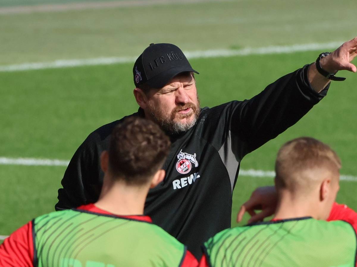 1. FC Köln, Training, Steffen Baumgart (1. FC Köln). 05.10.2022, Bild: Herbert Bucco