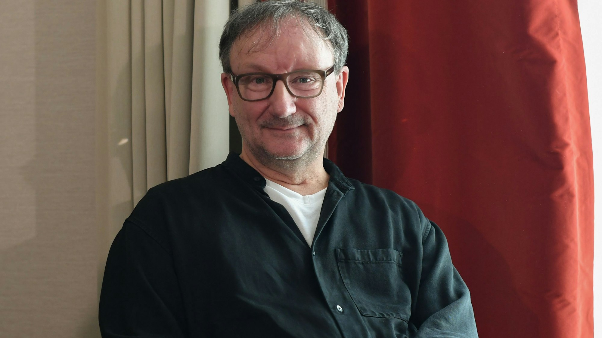 Der Schauspieler Rainer Bock bei einem Pressetermin.