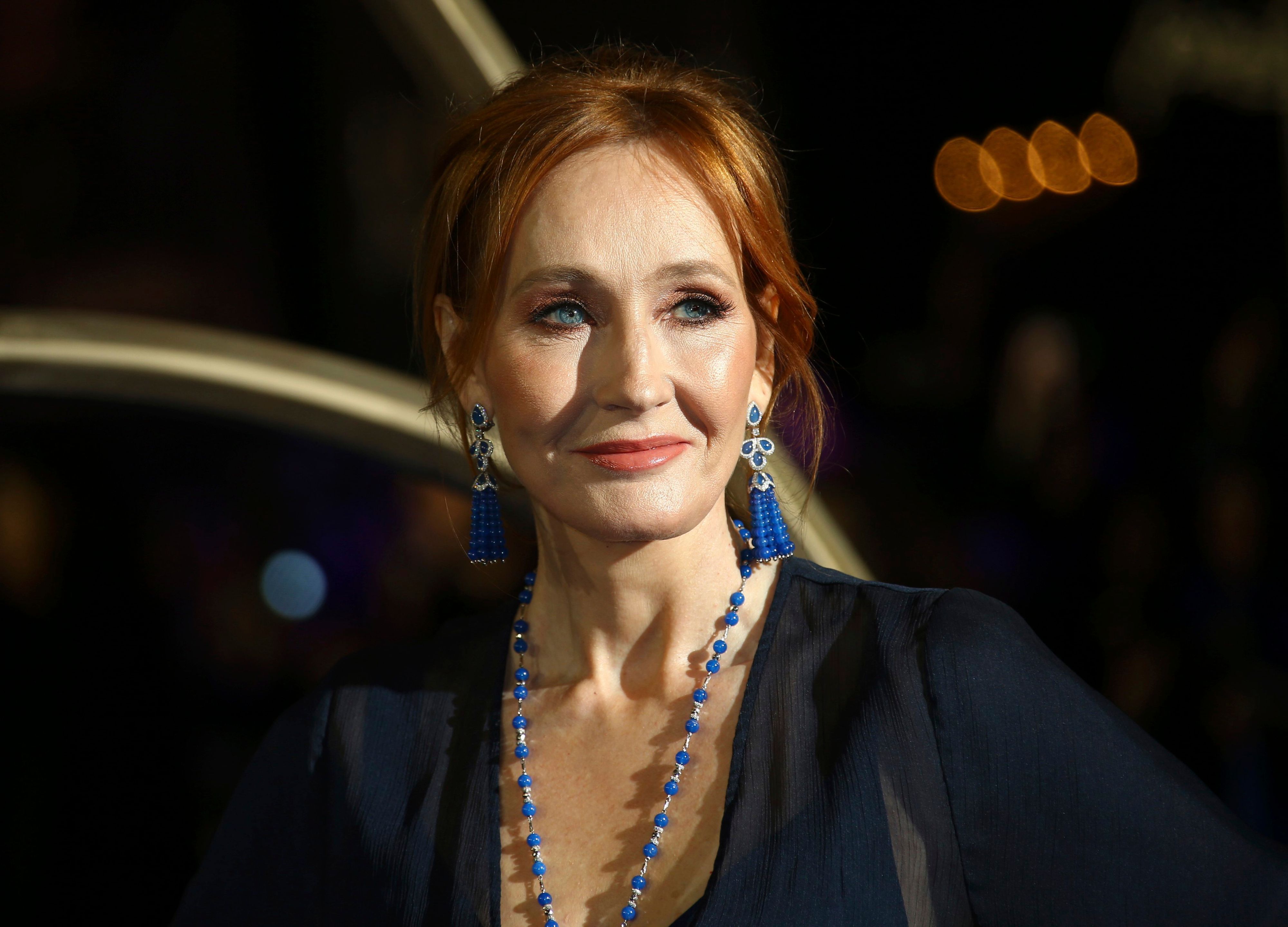 J.K. Rowling 2018 bei einer Filmpremiere in London.