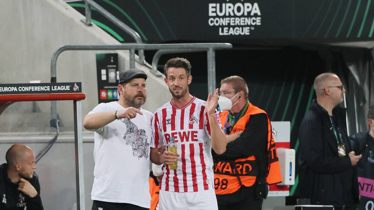 FC-Coach Steffen Baumgart wechselte Mark Uth am Donnerstag (6. Oktober 2022) gegen Partizan Belgrad nach 71 Minuten ein.