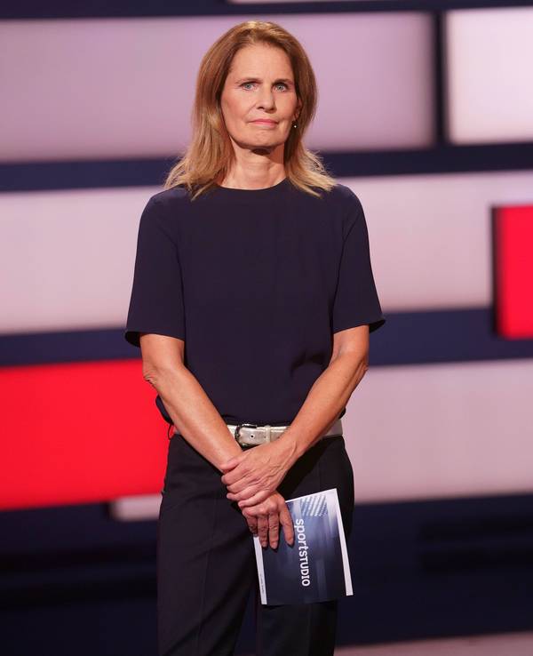 Katrin Müller-Hohenstein moderiert das ZDF-„Sportstudio“.